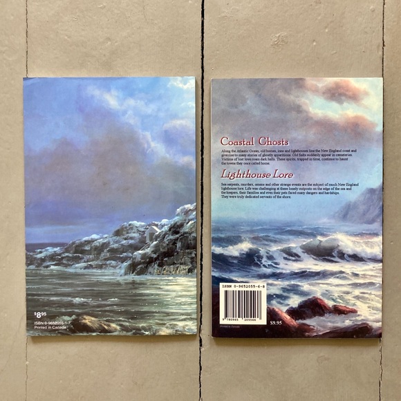 2 Signed Lighthouse Lore Coastal Hauntings William O. Thomson New England Ocean - Picture 15 of 15